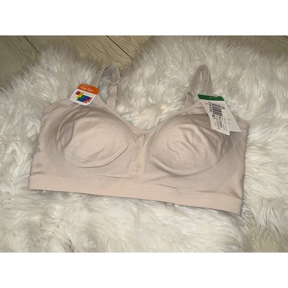 Warners RM3911A Blissful Benefits Underarm Smoothing Bra WF Womens L Beige New - Picture 1 of 6